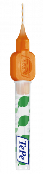 TePe Original medzizubné kefky z bioplastov 0,45 mm, oranžové, 25 ks