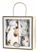 Teddykompaniet Diinglisar darčekový set, kravička