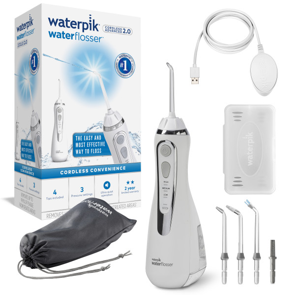 Waterpik Cordless Advanced 2.0 WP580 White - ústny irigátor