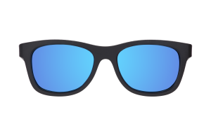 BABIATORS Polarized Navigator Jet Black, polarizačné slnečné zrkadlové okuliare, čierne, 6+