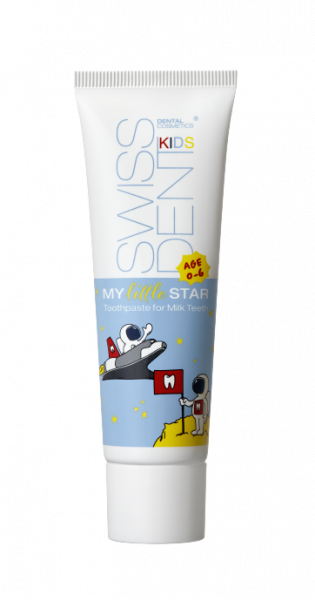 SWISSDENT KIDS My Little Star detská zubná pasta, 50 ml