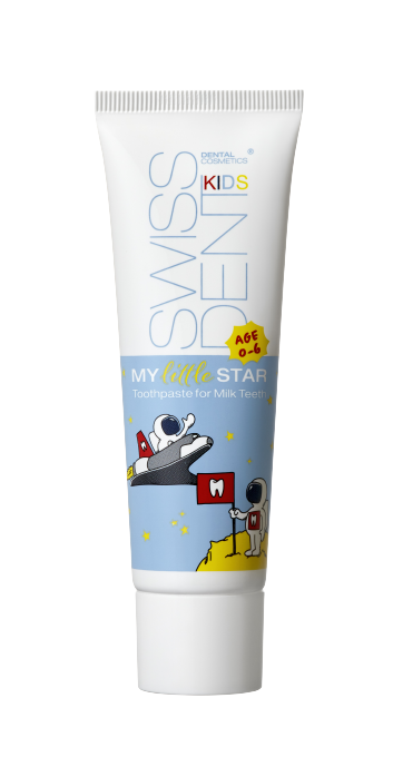 SWISSDENT KIDS My Little Star detská zubná pasta, 50 ml