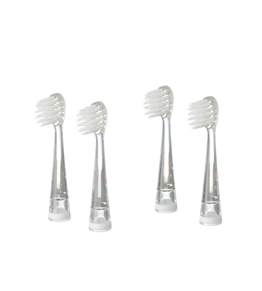 Brush-baby náhradné hlavice WildOnes, 0-10 rokov, 4 ks