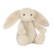 Jellycat Flufflet Bunny krémový huňatý zajačik