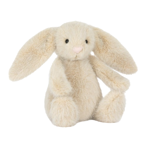 Jellycat Flufflet Bunny krémový huňatý zajačik