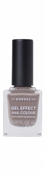 KORRES Gel-Effect Nail Colour STONE GREY 95 - gélový lak na nechty, STONE GREY 95, 11 ml