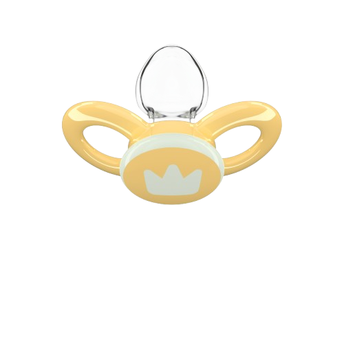 Dentistar ortodontické cumlíky od 14 mesiacov veku, žlto-zelené