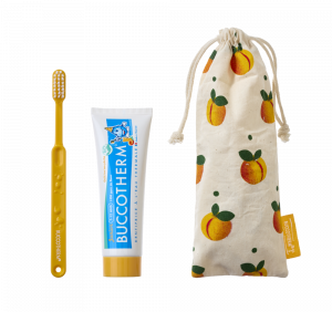BUCCOTHERM BIO organická Eco-friendly sada pre deti 7 - 12 rokov, ľadový čaj