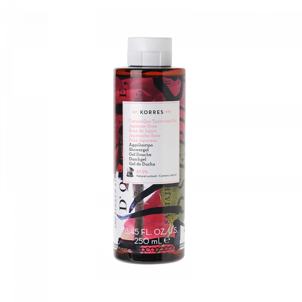 KORRES sprchový gél s japonskou ružou, 250 ml