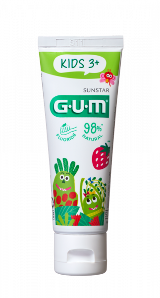 GUM Kids zubný gél pre predškolákov Jungle Budies (3-6 rokov), 50 ml