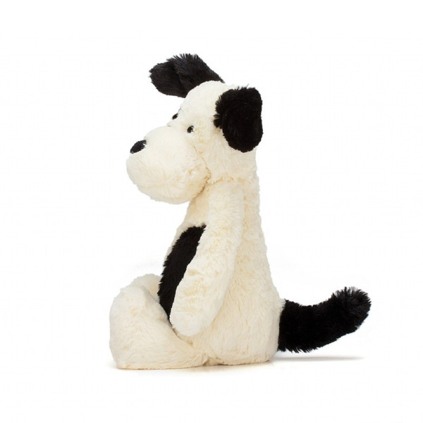 Jellycat Krémovo-čierne šteňa 31 cm