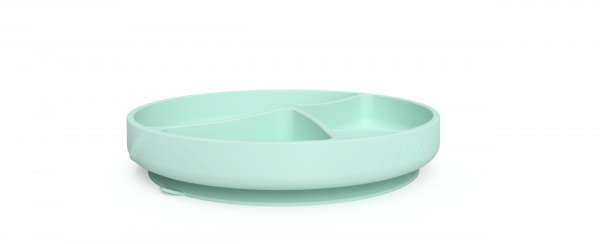 Everyday Baby silikónový tanier s prísavkou, zelený