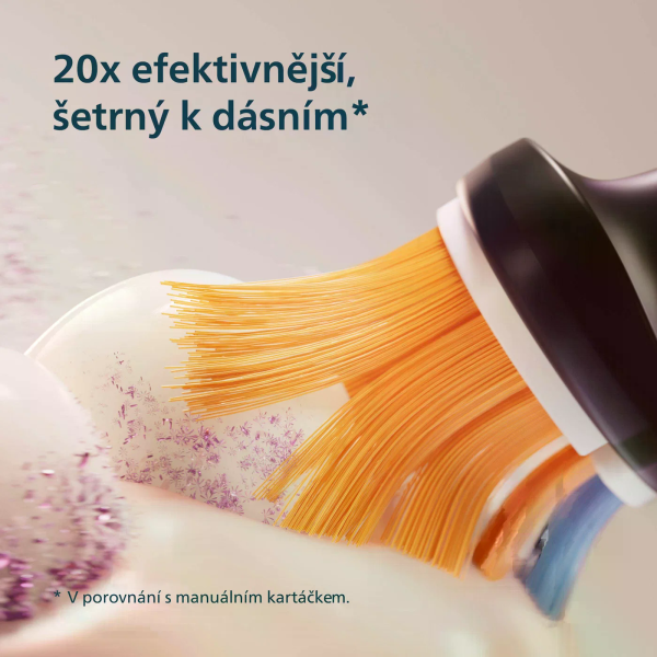 Philips Sonicare 9000 DiamondClean HX9914/69 1+1, 2 sonické elektrické kefky, Black/RoseGold