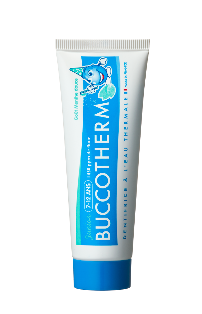 Buccotherm Junior zubná pasta pre školákov 7 - 12 rokov, jemná mätová, 50 ml