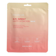 Kocostar a.m. Sunday Happy Hydrogel Mask Hydratačná pleťová maska, 1 ks