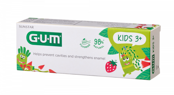 GUM Kids zubný gél pre predškolákov Jungle Budies (3-6 rokov), 50 ml