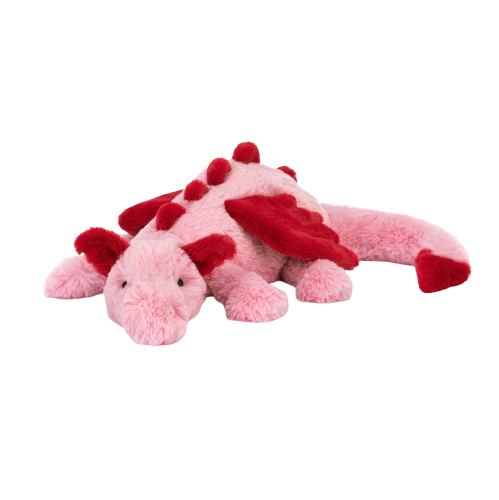 Jellycat Heart Dragon, dračica so srdcom