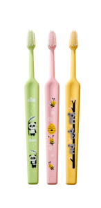 TePe Mini x-soft, zubné kefky pre  0-6 rokov 2+1 zadarmo