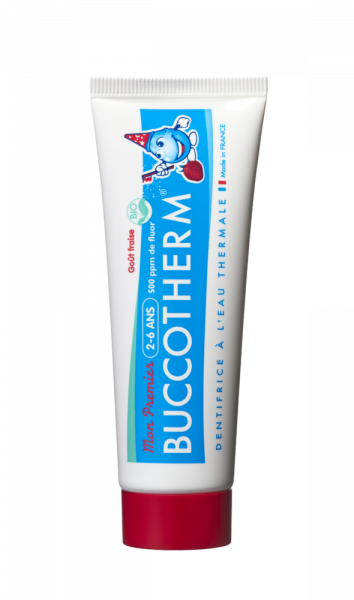 Buccotherm BIO zubný gél pre deti 2 - 6 rokov, jahoda, 50 ml