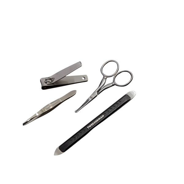 Tweezerman GEAR Essential Grooming Kit Sada pre mužov