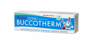 Buccotherm BIO zubný gél pre deti 2 - 6 rokov, jahoda, 50 ml