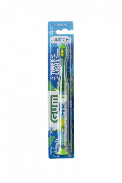 GUM Light-Up Monsters detská zubná kefka so svetielkom (od 7 rokov)