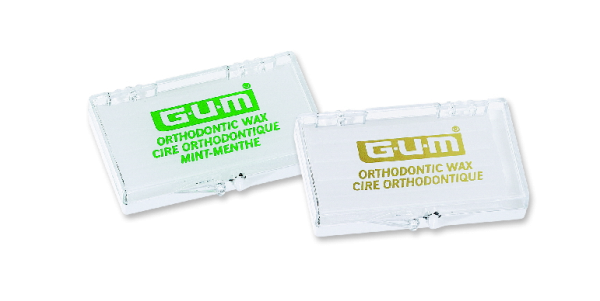 GUM Orthodontic Wax, vosk na strojčeky s mentolovou príchuťou