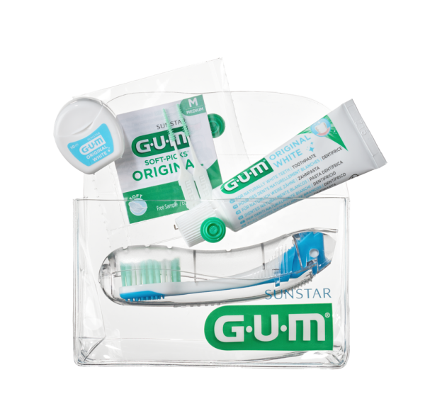 GUM TRAVEL Kit – Praktická súprava pre ústnu hygienu na cesty