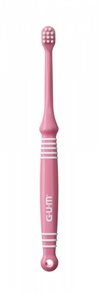 GUM Baby zubná kefka na čistenie prvých zúbkov (0-2 roky)