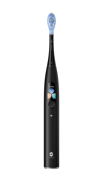 Oclean X Ultra Set Black puzdro a sonická kefka, čierna