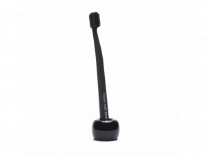 Roots keramický stojan na zubnú kefku, čierny