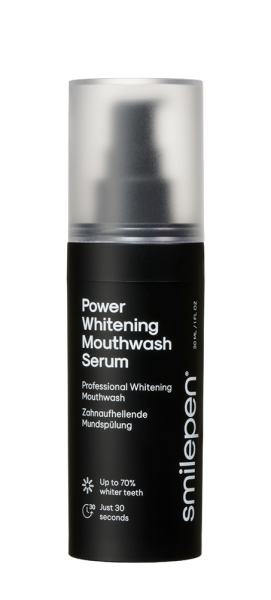 Smilepen Power Whitening Mouthwash Serum, bieliace sérum a ústny výplach, 30 ml
