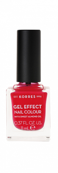 KORRES Gel-Effect Nail Colour WATERMELON 19- gélový lak na nechty,WATERMELON 19, 11 ml