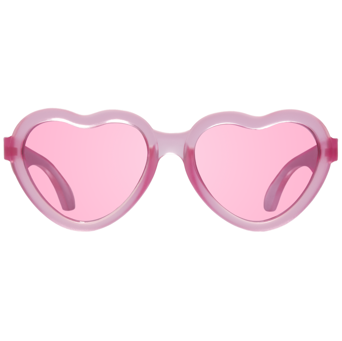 BABIATORS Hearts Fuchsia Haze, slnečné okuliare ružové, 0-2 roky