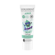 Logodent Junior Cool Mint zubný gél mäta s fluoridmi, 75 ml