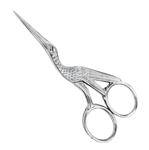 Tweezerman Stork Scissors - nožnice "bocian" na obočie a fúzy