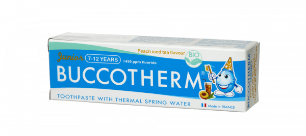 Buccotherm BIO Junior zubná pasta pre školákov 7 - 12 rokov, 50 ml