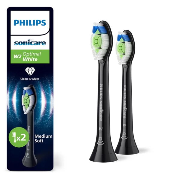 Philips Sonicare Optimal White, 2-balenie kefkových nadstavcov, HX6062/88