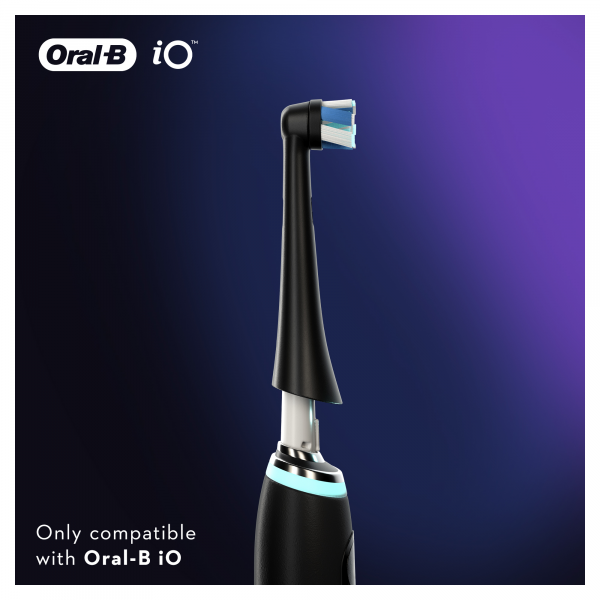 Oral-B iO Ultimate Clean Black náhradné hlavice, 4 ks