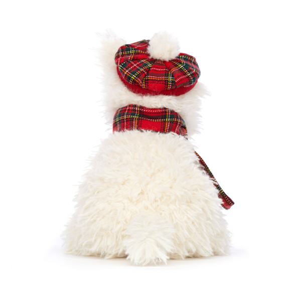 Jellycat Pes škótsky teriér v zime 21 cm