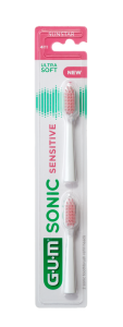 GUM Sensitive Sonic Ultra soft náhradná hlavica, 2 ks