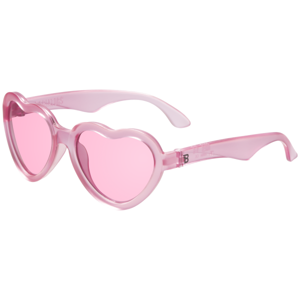 BABIATORS Hearts Fuchsia Haze, slnečné okuliare fuchsiové, 0-2 roky
