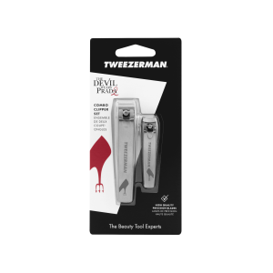 Tweezerman Combo Clipper Set - klieštiky na nechty na rukách a nohách z limitovanej edície Devil Wears Prada