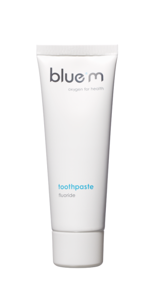 Bluem zubná pasta s aktívnym kyslíkom a s fluoridmi, 75 ml