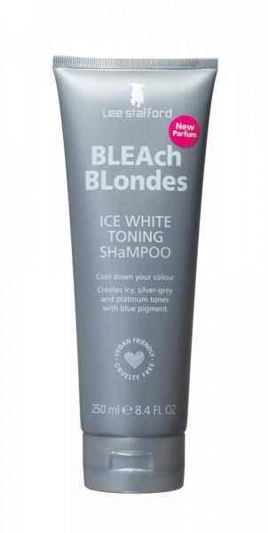 Lee Stafford Bleach Blondes Ice White šampón pre ľadový odtieň blond vlasov, 250 ml