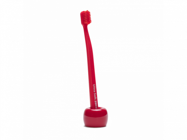 Roots keramický stojan na zubnú kefku, čierny