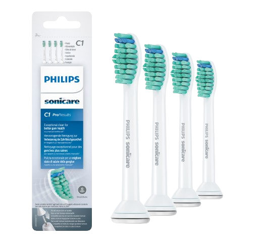Philips Sonicare ProResults HX6014/07 Štandardná veľkosť hlavice sonickej kefky, 4 ks