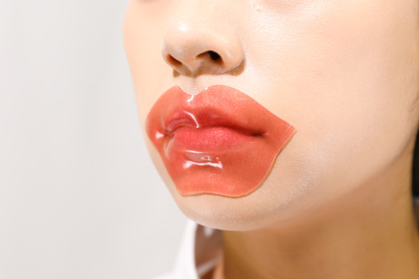 Kocostar Rose Lip Mask Hydrogélová maska na pery, 20 ks