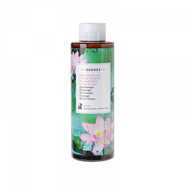 KORRES Showergel Water Lily sprchovací gél s vôňou lekna, 250 ml