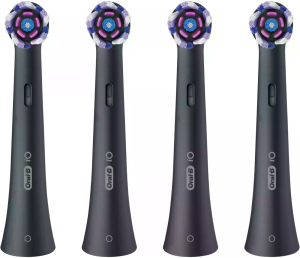Oral-B iO Radiant White Black náhradné hlavice, 4 ks